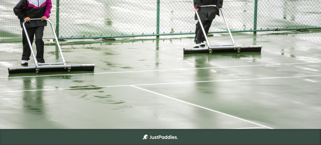 Can You Play Pickleball on a Wet Court